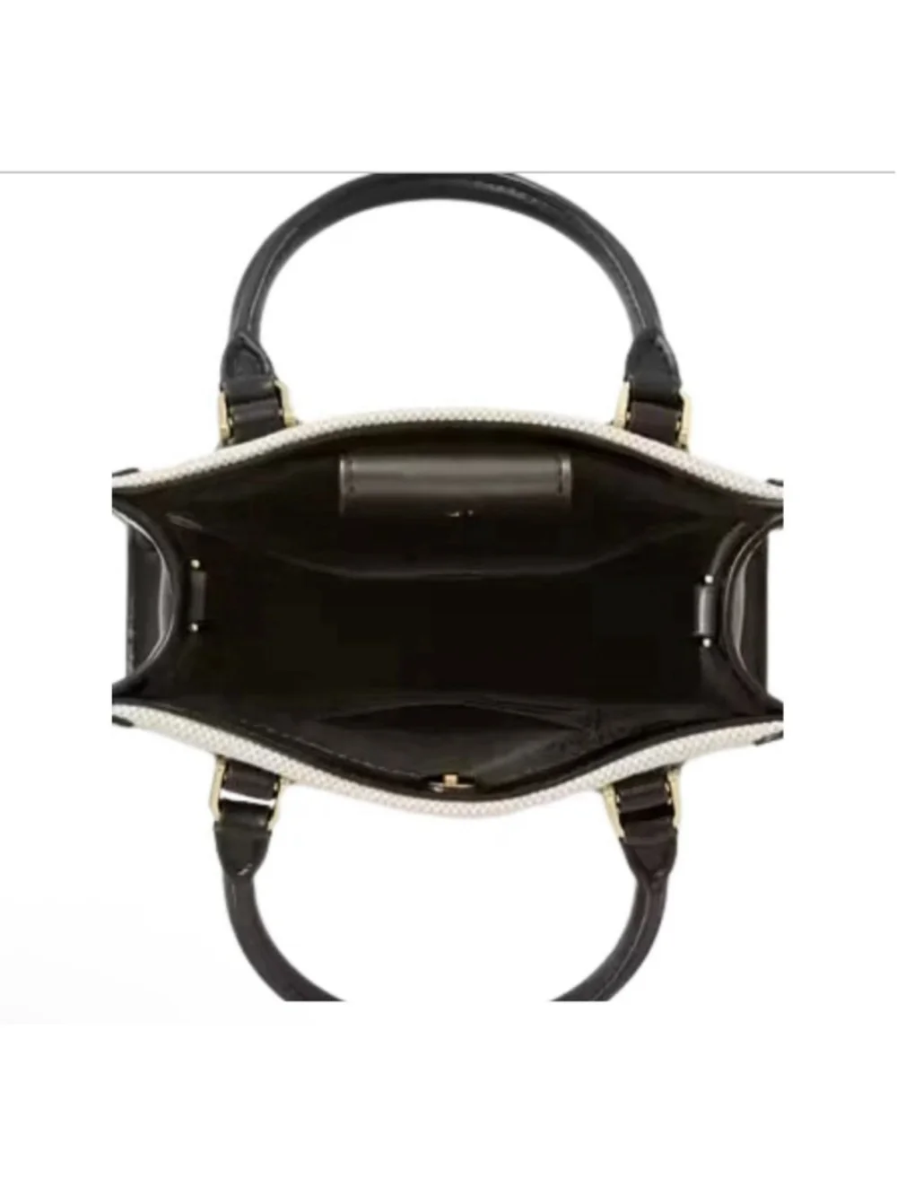Kate Spade Ellie Mini Canvas Leather Crossbody Bag Black Multi